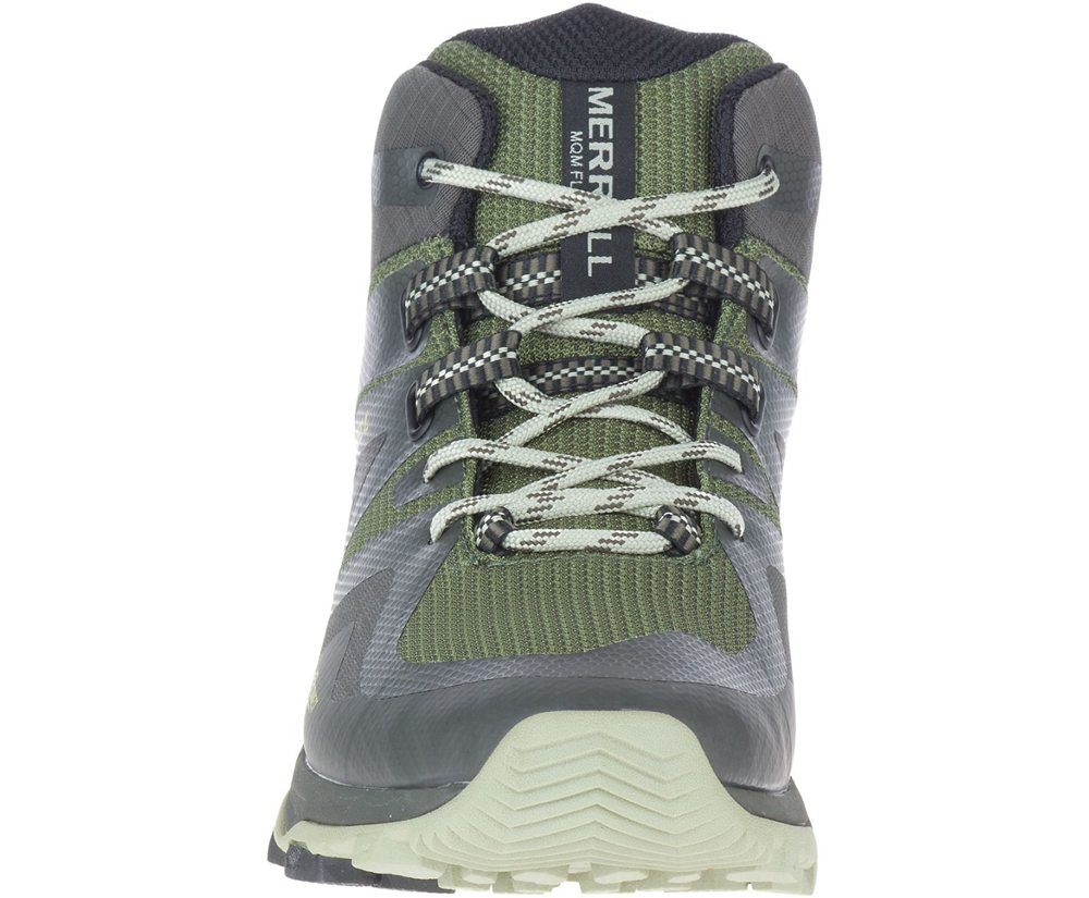 Merrell Vandrestøvler Herre - Mqm Flex 2 Mid Gore-Tex® - Olivengrøn - ASN307142